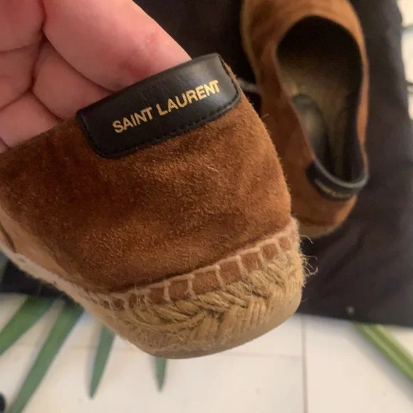 Saint Laurent espadrilles, size 7.5